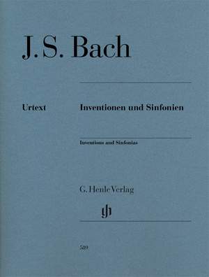 Bach, J S: Inventions and Sinfonias BWV 772-801