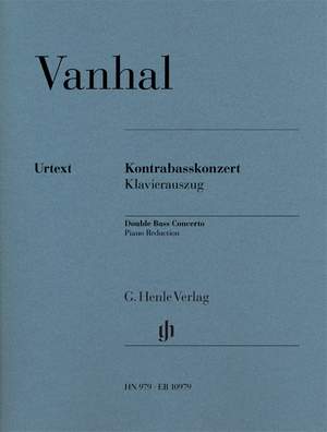 Wanhal, J B: Double Bass Concerto