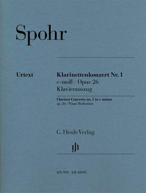 Spohr, L: Clarinet Concerto no. 1 op. 26