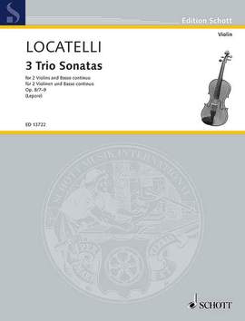 Locatelli, P A: 3 Trio Sonatas op. 8/7-9 Vol. 2