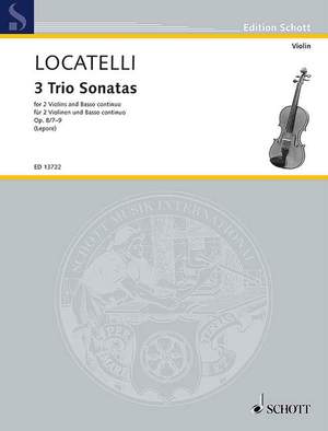 Locatelli, P A: 3 Trio Sonatas op. 8/7-9