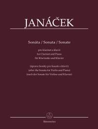 Janácek, Leos: Sonata for Clarinet and Piano