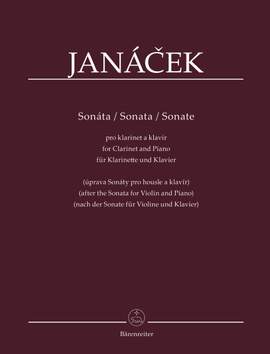 Janácek, Leos: Sonata for Clarinet and Piano