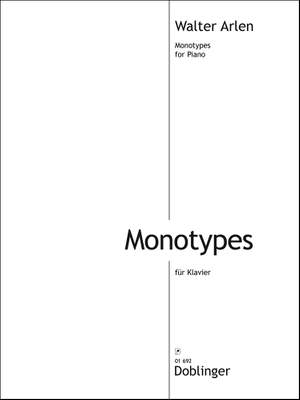 Walter Arlen: Monotypes