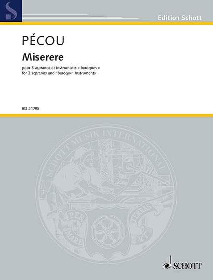 Pécou, T: Miserere