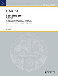 Hakim, N: Laetatus sum