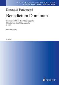 Penderecki, K: Benedictus