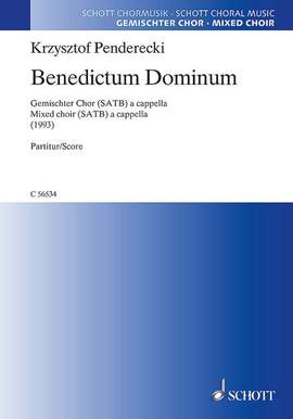 Penderecki, K: Benedictum Dominum