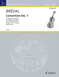 Bréval, J B: Concertino No. 1 F-Dur F major