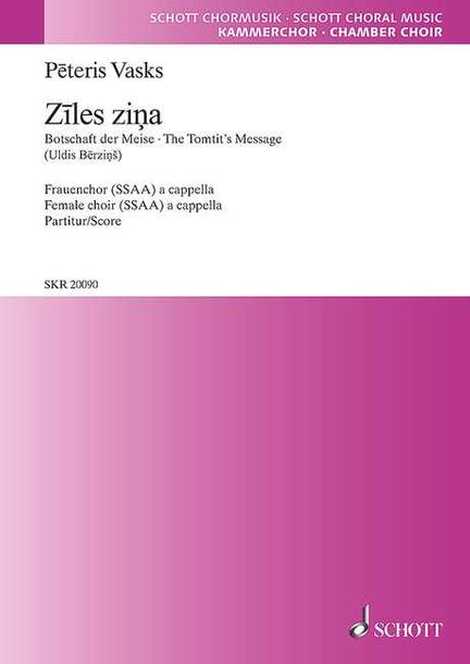 Vasks, P: Zīles ziņa