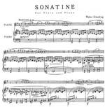 Walter Gieseking: Sonatine in E minor for flute and piano Product Image