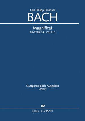 Bach, CPE: Magnificat (Wq 215)