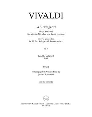 Vivaldi, Antonio: La Stravaganza op. 4  Volume I