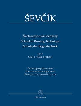 Ševcík, Otakar: School of Bowing Technique op. 2 Book 1