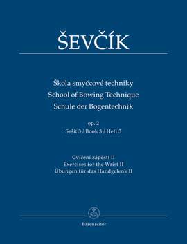 Ševcík, Otakar: School of Bowing Technique op. 2 Book 3