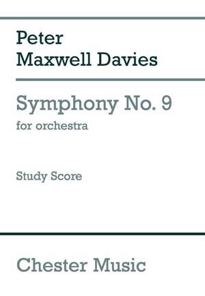Peter Maxwell Davies: Symphony No. 9 (Study Score)