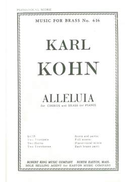 Karl Kohn: Karl Kohn: Alleluia