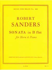 Sanders: Horn Sonata