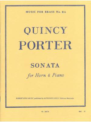 Porter: Horn Sonata