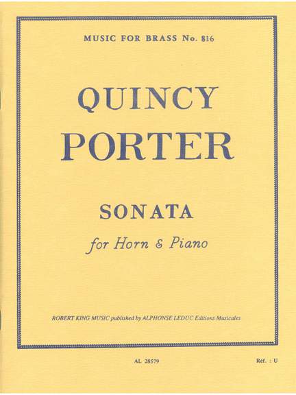 Porter: Horn Sonata