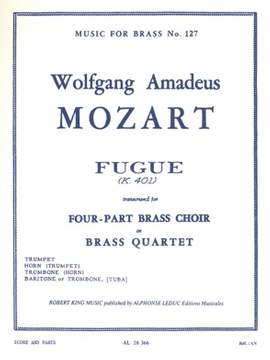 Wolfgang Amadeus Mozart: Fugue K401