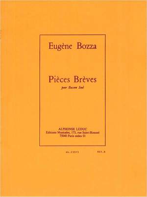 Eugène Bozza: Pièces brèves