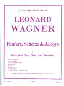 Lavern Wagner: Fanfare Scherzo And Allegro