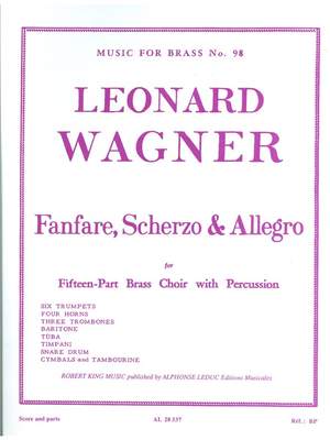 Lavern Wagner: Fanfare Scherzo And Allegro