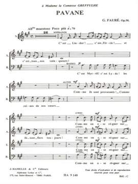 Gabriel Fauré: Pavane Op.50