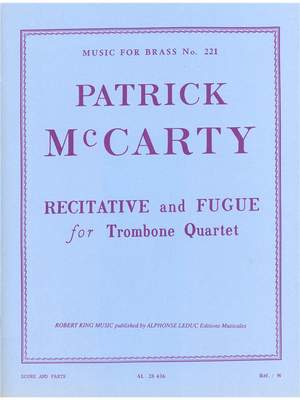 Patrick McCarty: Patrick McCarty: Recitative and Fugue