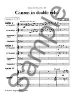 Gabrieli: Canzon In Double Echo Product Image