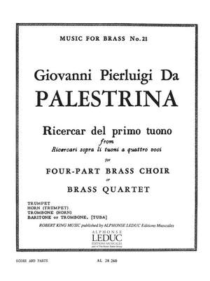 Giovanni Pierluigi da Palestrina: Ricercar Del Primo Tuono