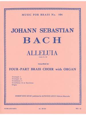 Johann&#x20;Sebastian&#x20;Bach&#x3A;&#x20;Alleluia&#x20;From&#x20;Cantata&#x20;No.142