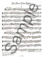 Johann Sebastian Bach: Six Short Solo Suites Product Image