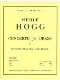 Hogg: Concerto For Brass
