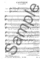 Gabriel Fauré: Cantique De Jean Racine Op.11 in D Major Product Image
