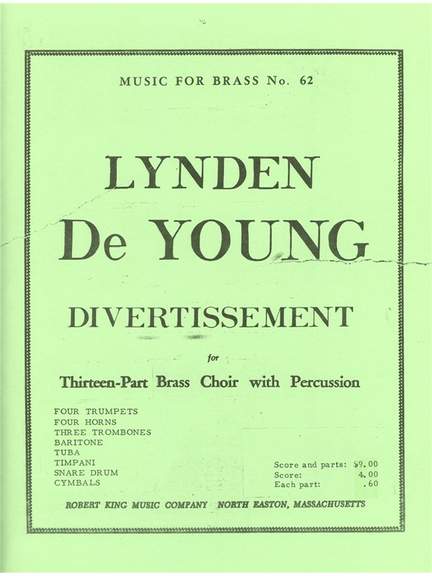 De Young: Divertissement