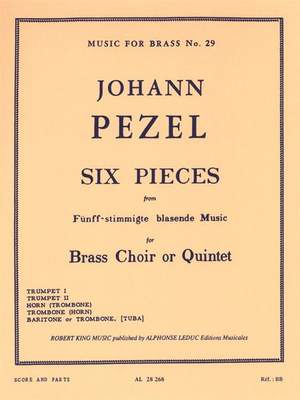 Pezel: 6 Pieces-5 Part Brass Music
