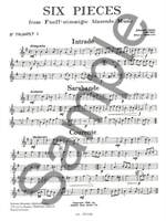 輸入譜Johann Pezel SixPieces for BrassChoir Pezel: 6 Pieces-5 Part Brass Music | Presto Music