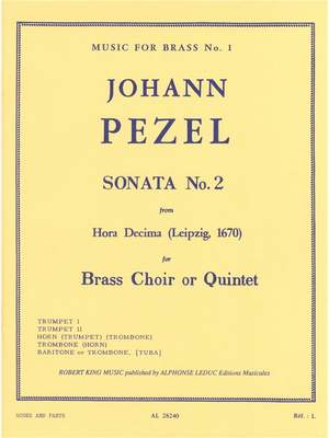 Pezel: Sonata N02-Hora Decima