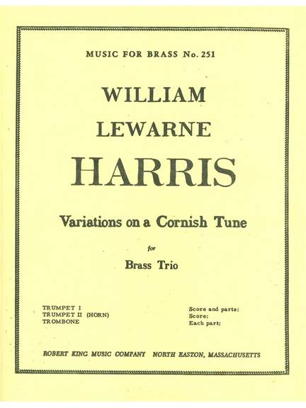 Harris: Variations On A Cornish Tune