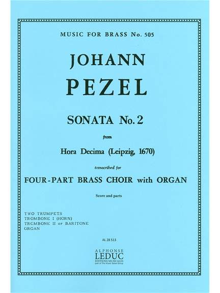 Pezel: Sonata N02-Hora Decima