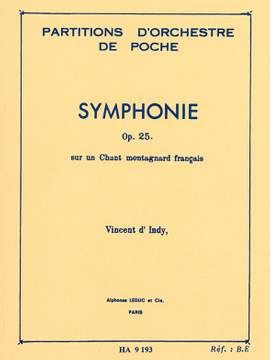 Vincent d'Indy: Symphonie Sur Un Chant Montagnard Français Op.25