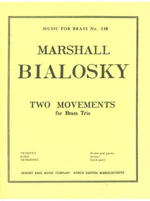 Bialosky: 2 Movements