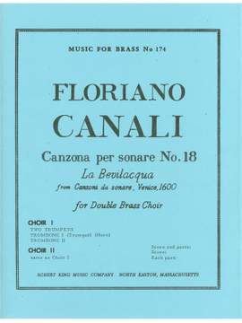 Floriano Canali: Canzona Per Sonare N018