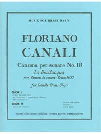Floriano Canali: Canzona Per Sonare N018