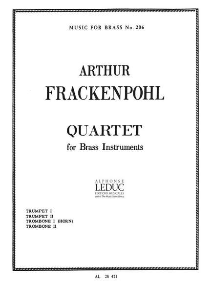 Arthur R. Frackenpohl: Quartet