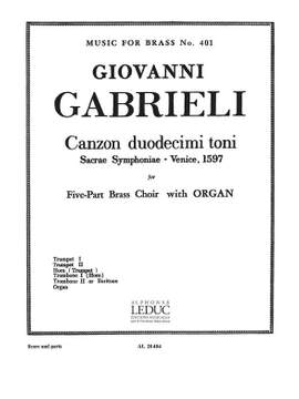 Gabrieli: Canzon Duodecimi Toni