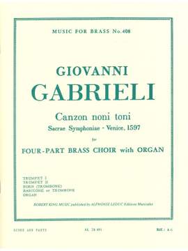 Gabrieli: Canzon Noni Toni
