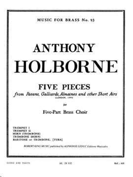 Anthony Holborne: 5 Pieces